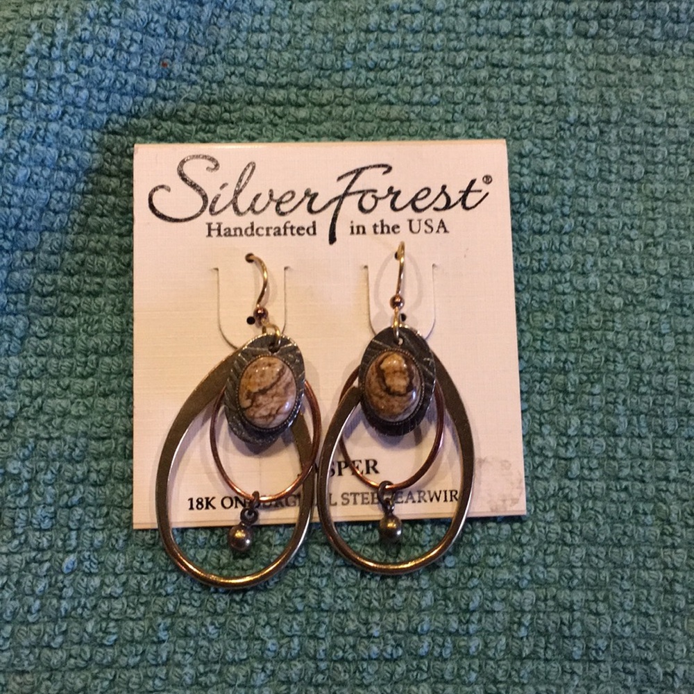 Jasper earrings